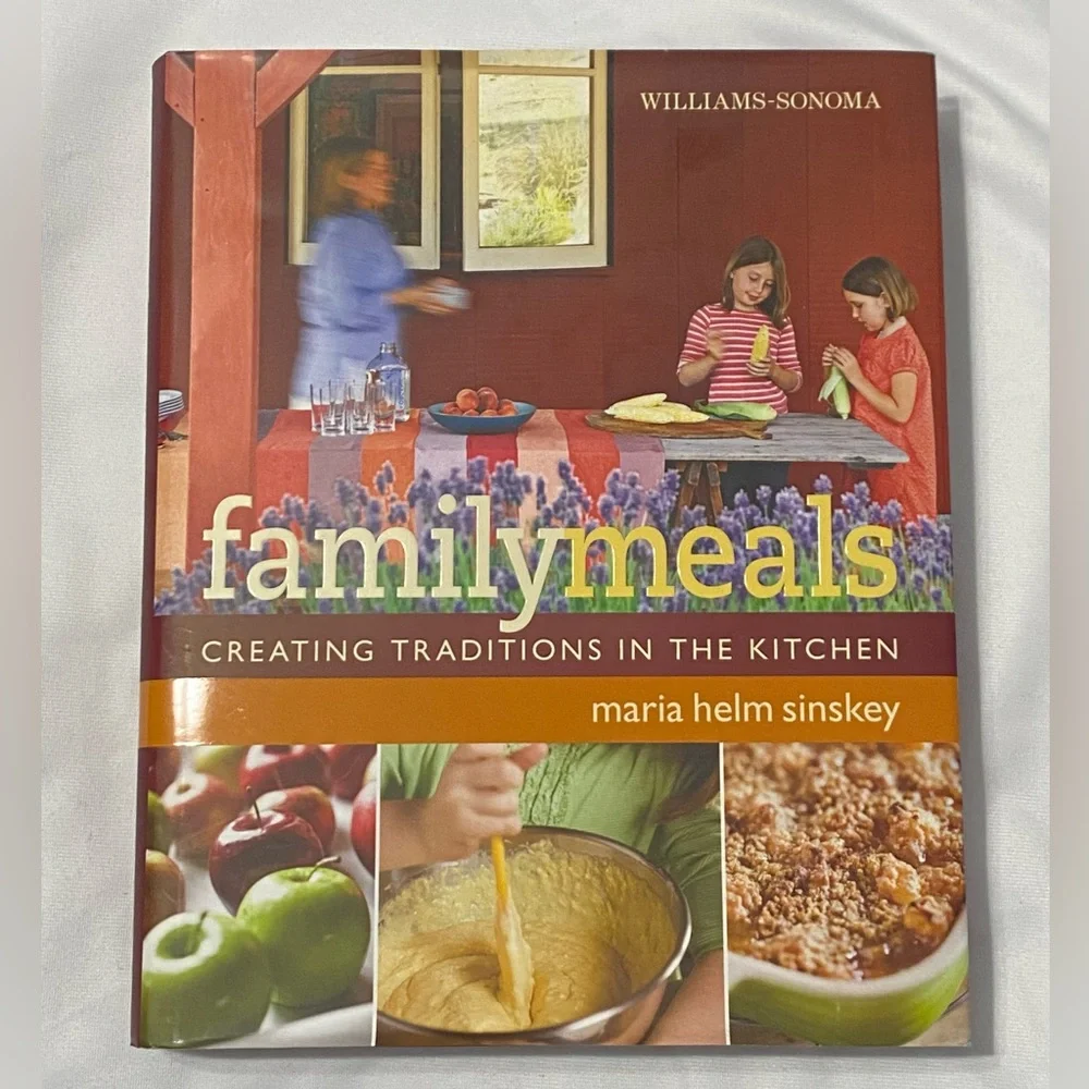 Williams Sonoma Family Meals Cookbook NWOT